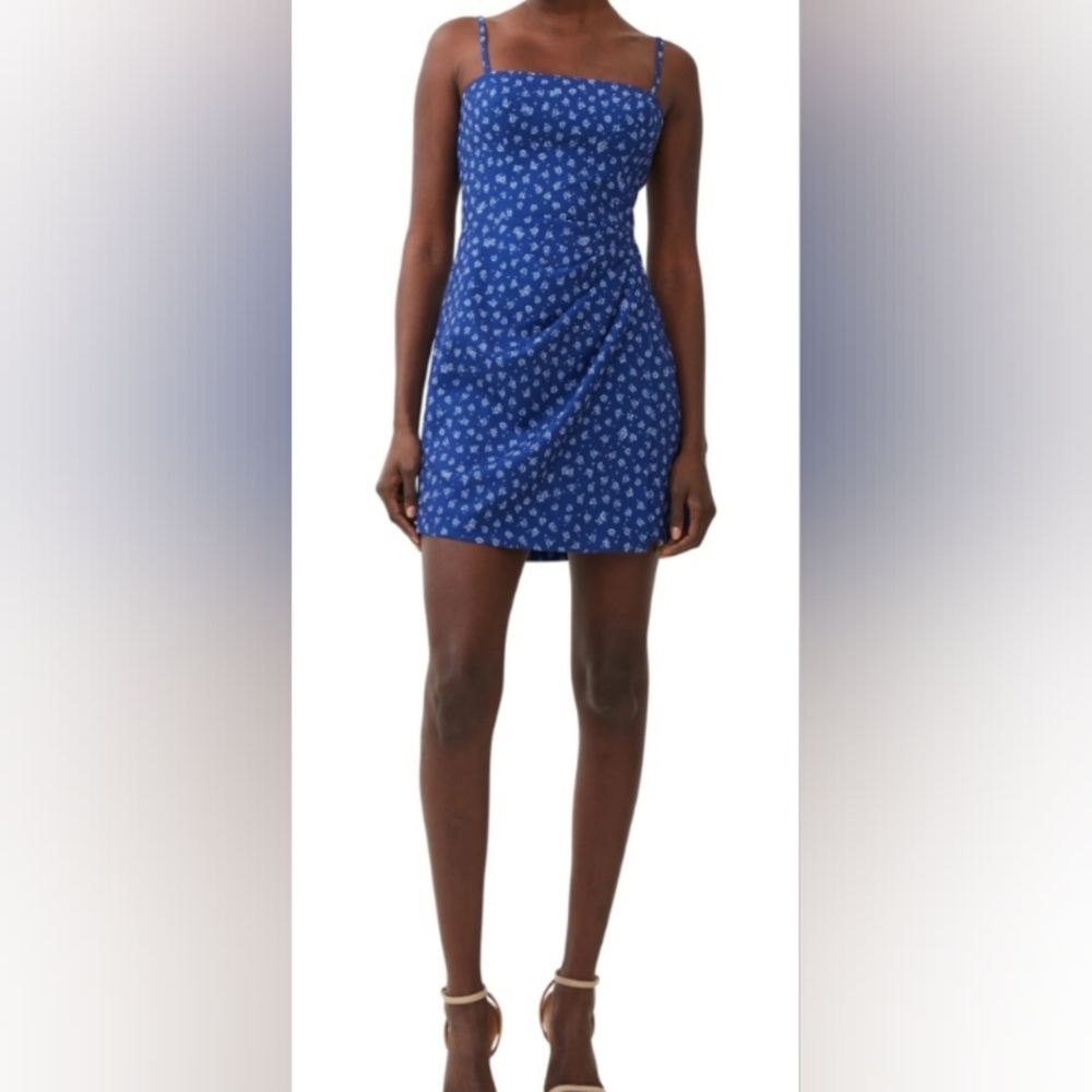 French Connection Aura Whisper Floral Wray Minidress